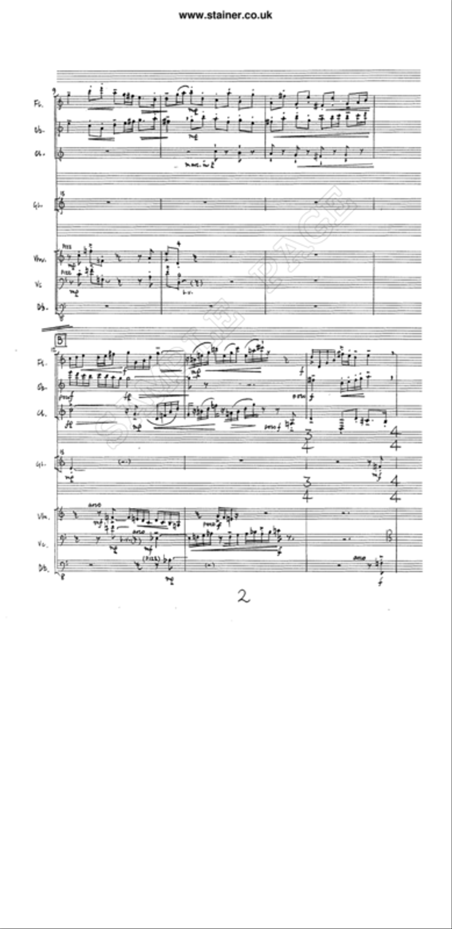 Of All the Instruments... Clarinet scores gallery preview page 3