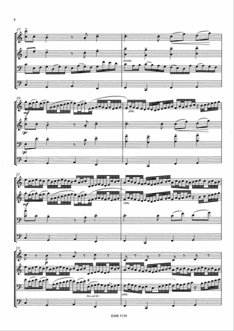 Canon Brass Quartet scores gallery preview page 4