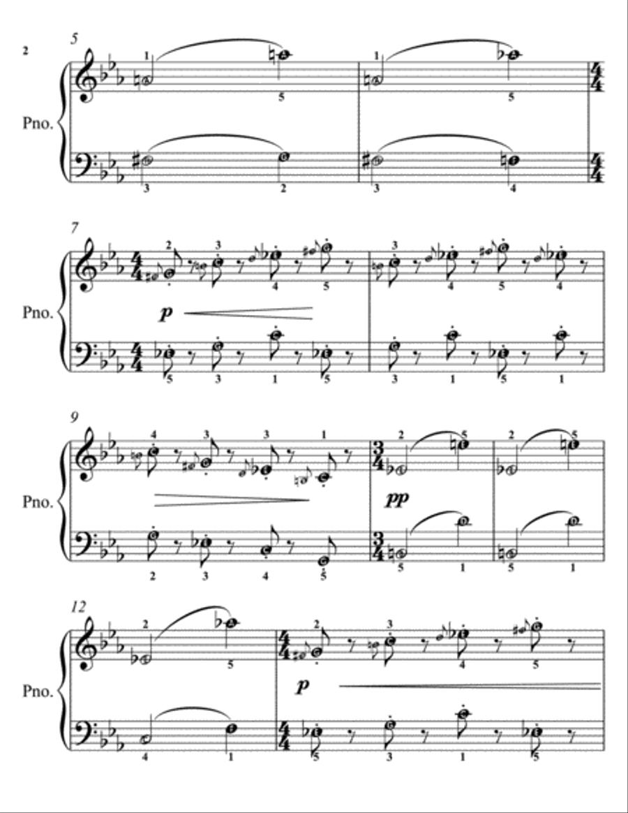 Petite Classics for Easiest Piano Booklet S3 Easy Piano scores gallery preview page 4
