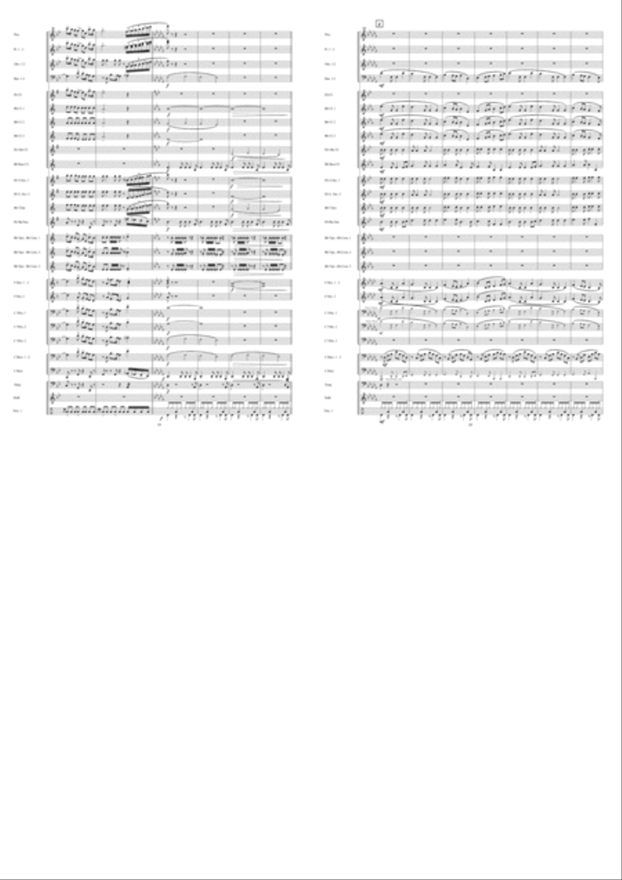 Pacis Valley Concert Band scores gallery preview page 11