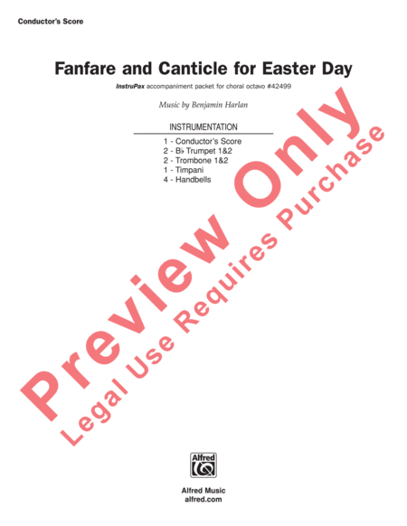 Fanfare and Canticle for Easter Day