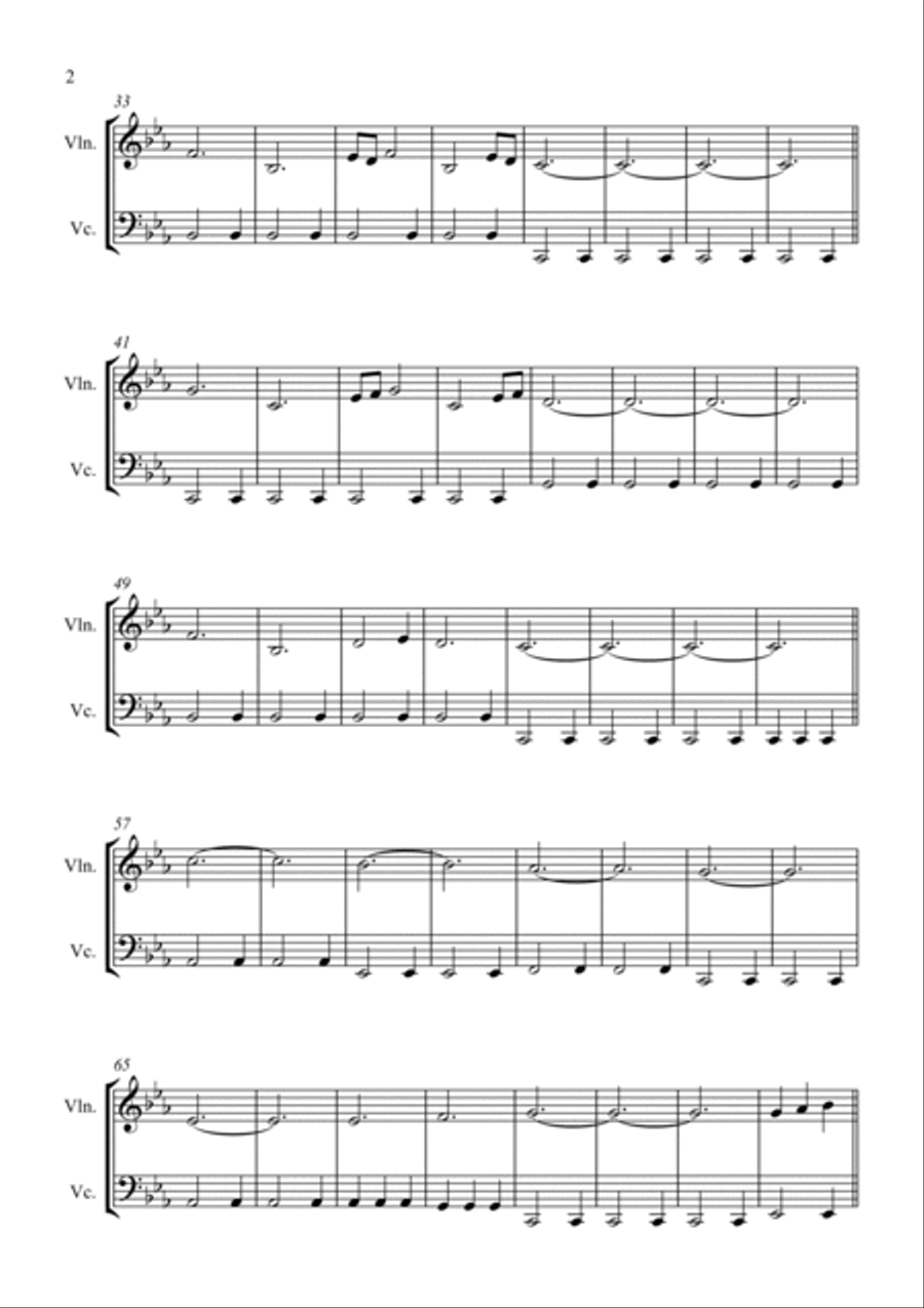 Game Of Thrones Game Of Thrones String Duet scores gallery preview page 2