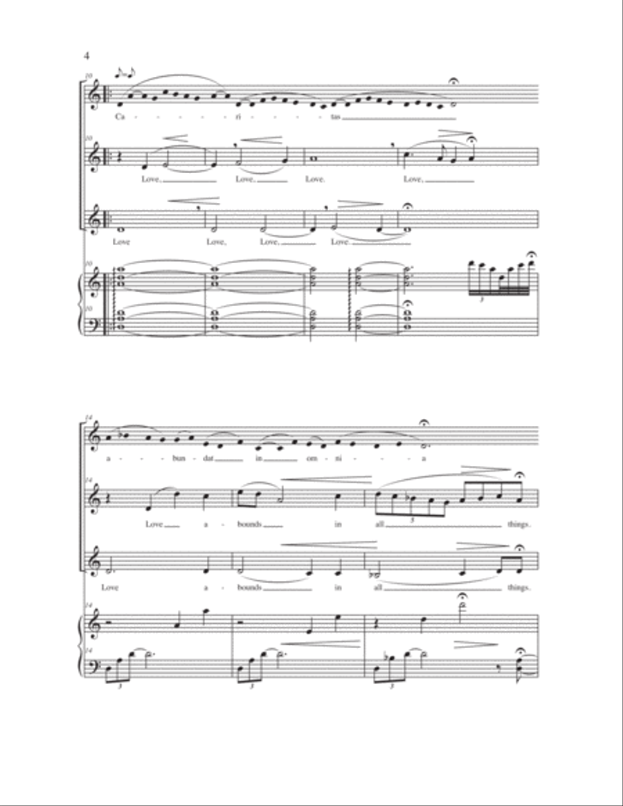 Caritas Abundat 3-Part scores gallery preview page 3