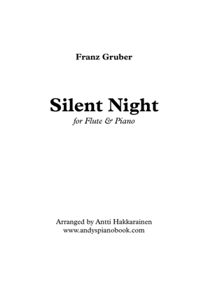 Book cover for Silent Night - Flute & Piano
