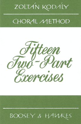 Book cover for 15 Two-Part Exercises