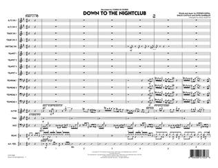 Book cover for Down To The Nightclub - Conductor Score (Full Score)