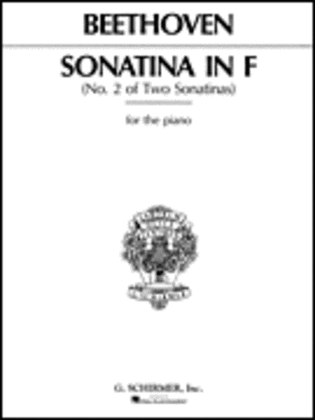 Book cover for Sonatina No. 2 in F