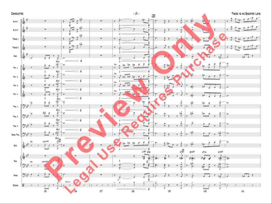 There Is No Greater Love There Is No Greater Love Jazz Ensemble scores gallery preview page 48