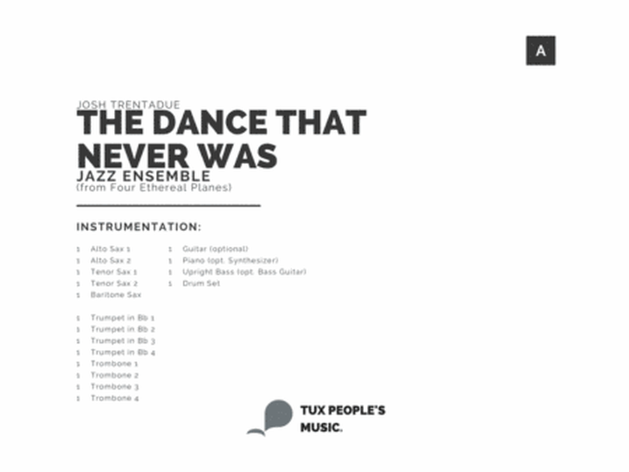 The Dance That Never Was (from Four Ethereal Planes)