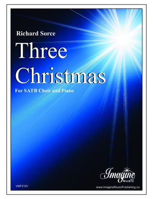 Book cover for Three Christmas Cantatas