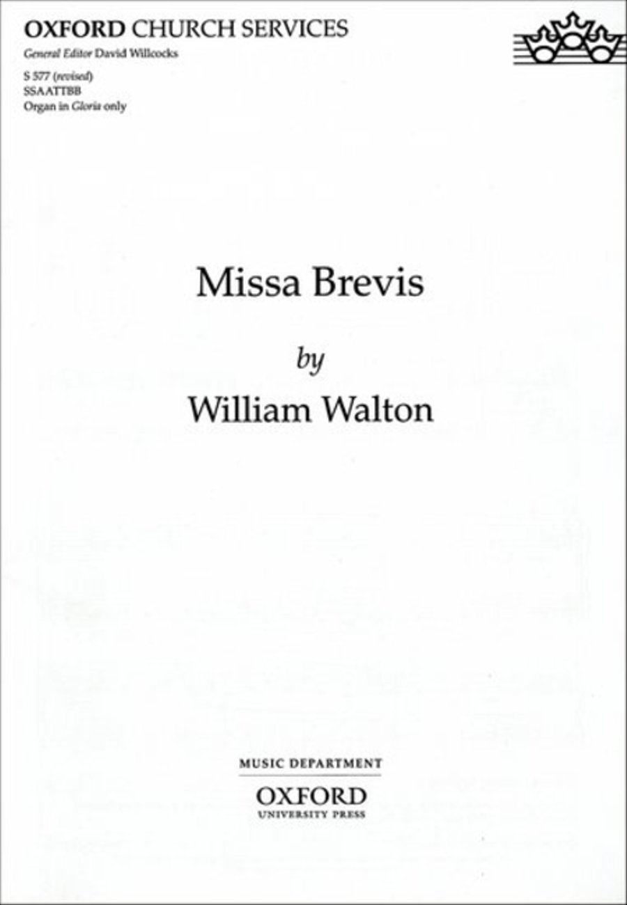 Missa Brevis SSAATTBB scores gallery preview page 1