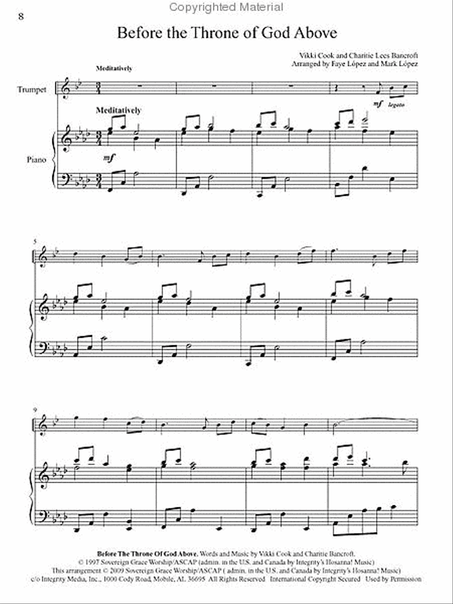Give Me Jesus Trumpet Solo scores gallery preview page 4