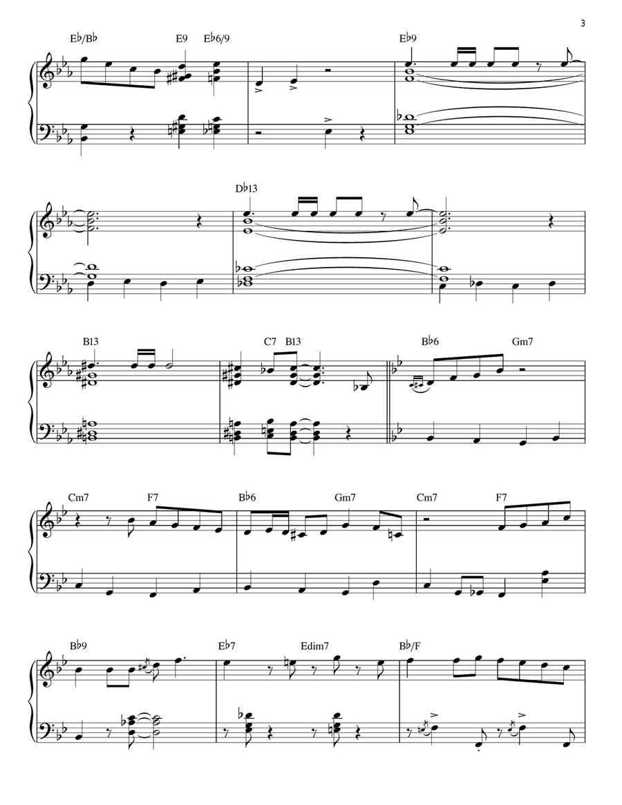 Delauney's Dilemma (arr. Brent Edstrom) Piano Solo scores gallery preview page 3