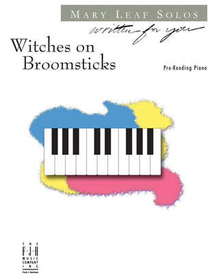 Book cover for Witches on Broomsticks