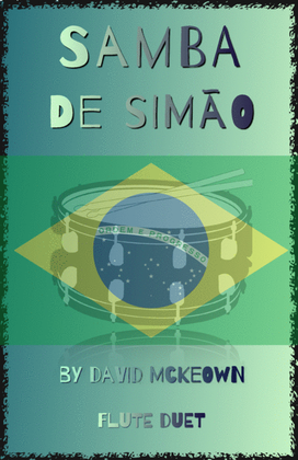 Book cover for Samba de Simão, for Flute Duet
