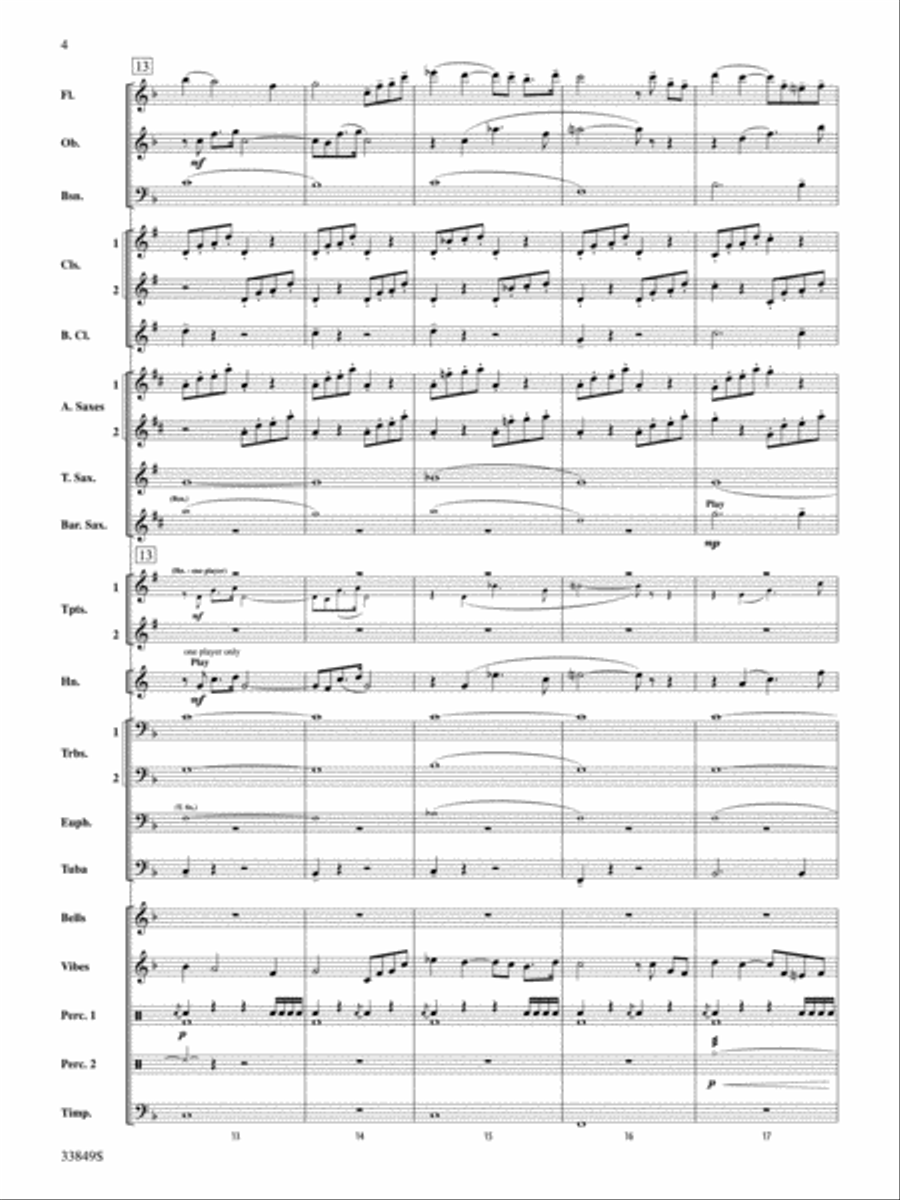 Fallen Heroes Fallen Heroes Concert Band scores gallery preview page 4