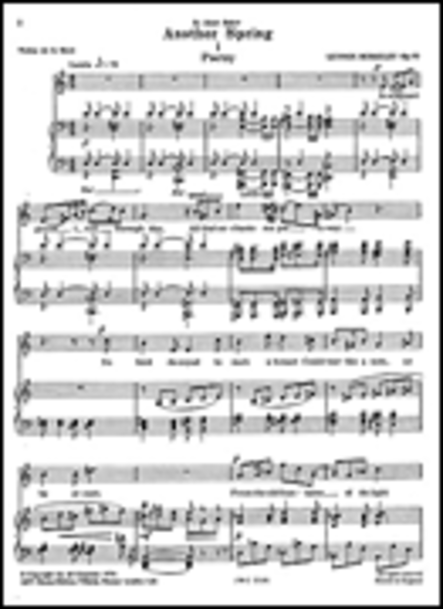 Lennox Berkeley: Another Spring Op.93