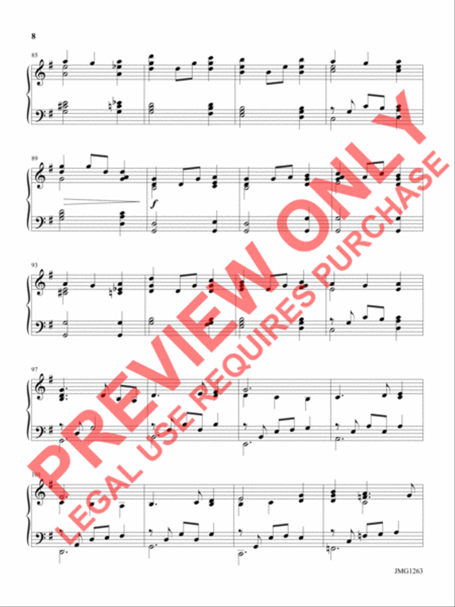 A Peaceful Noel Piano Solo scores gallery preview page 6