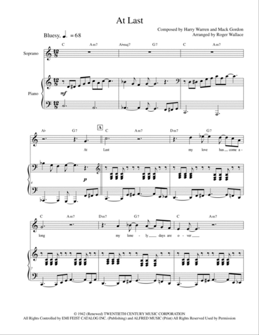 At Last B-Flat Clarinet scores gallery preview page 2