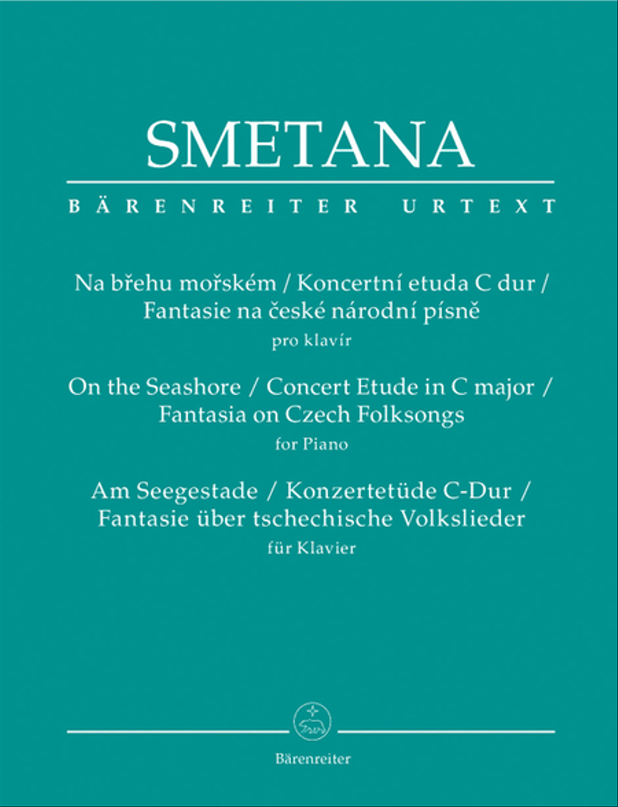 Am Seegestade / Konzertetuede C-Dur / Fantasie ueber tschechische Volkslieder for Piano Piano Solo scores gallery preview page 1