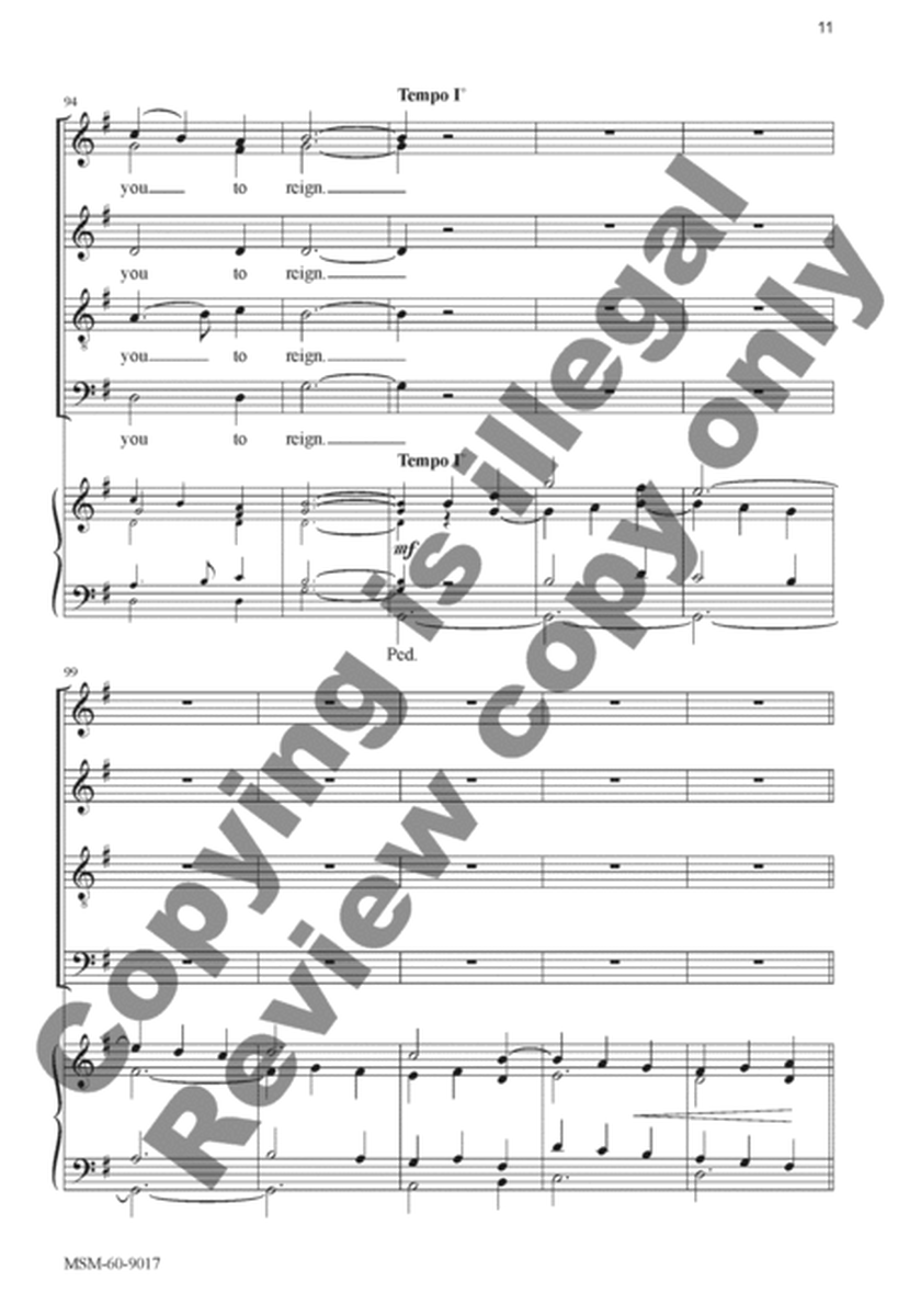 Christ Is Made the Sure Foundation (Choral Score)