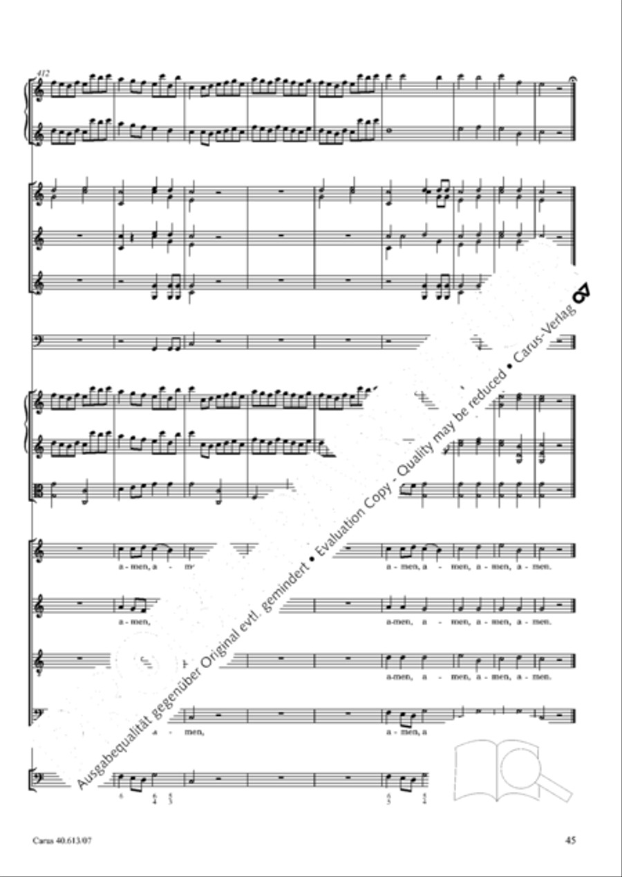 Mass in C (Missa in C) Mass in C (Missa in C) 4-Part scores gallery preview page 52