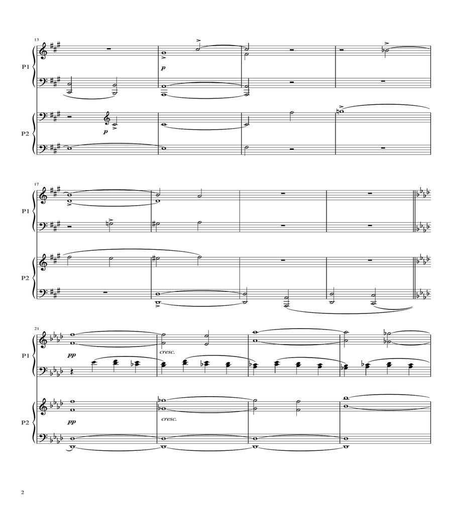 Tchaikovsky - Romeo and Juliet Overture Fantasy TH 42 - Original for 2 pianos (Isida) image number null