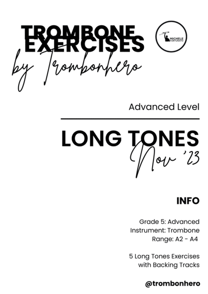 Advanced Trombone Long Tones - Nov '23 image number null
