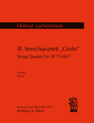 String Quartet No. 3 "Grido"