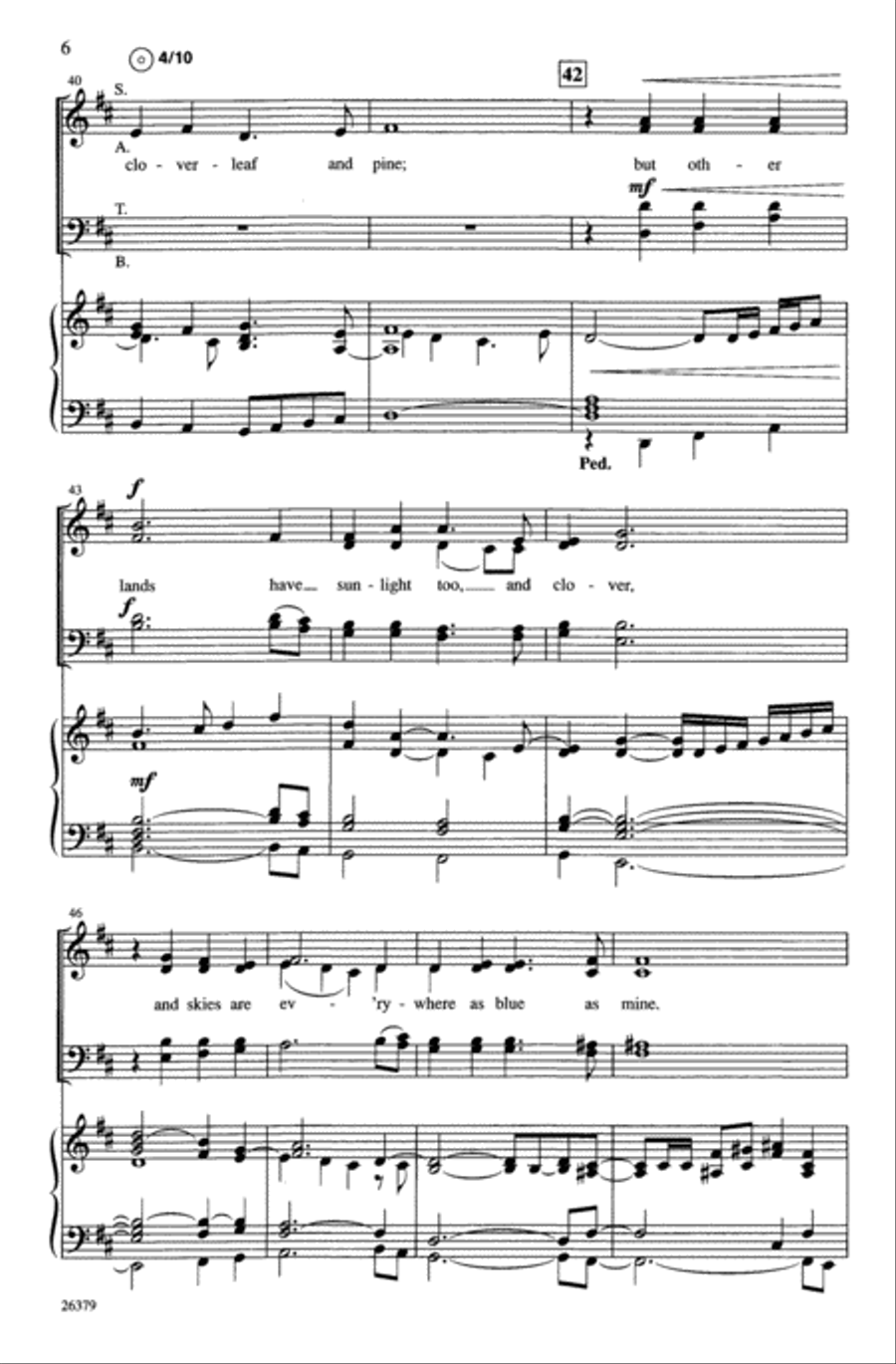 This Is My Song Choir scores gallery preview page 5