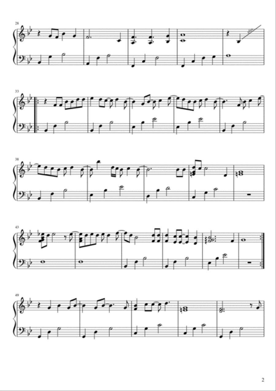 Rocketman Pedal Harp scores gallery preview page 2