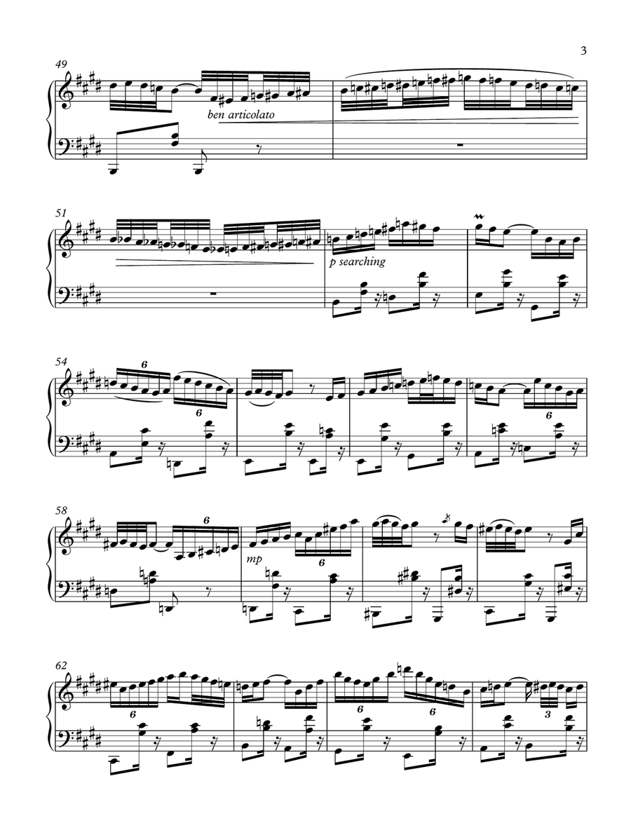 Klezmer Dance #1 for Piano Piano Method scores gallery preview page 3