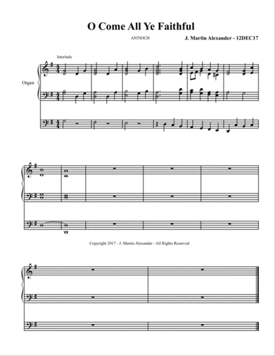 Hymn Introductions and Modulations - Book X Organ Solo scores gallery preview page 3