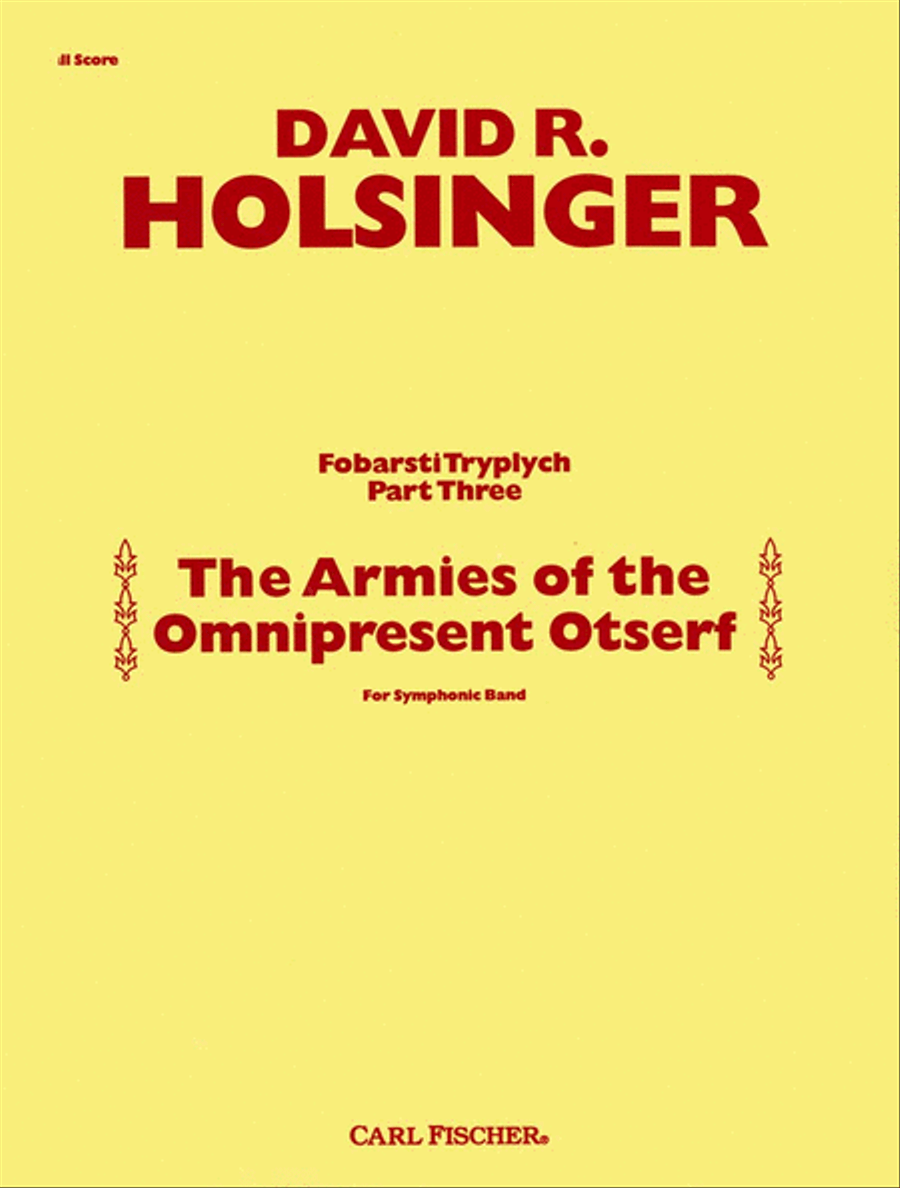 Armies of the Omnipresent Otserf Orchestra scores gallery preview page 1