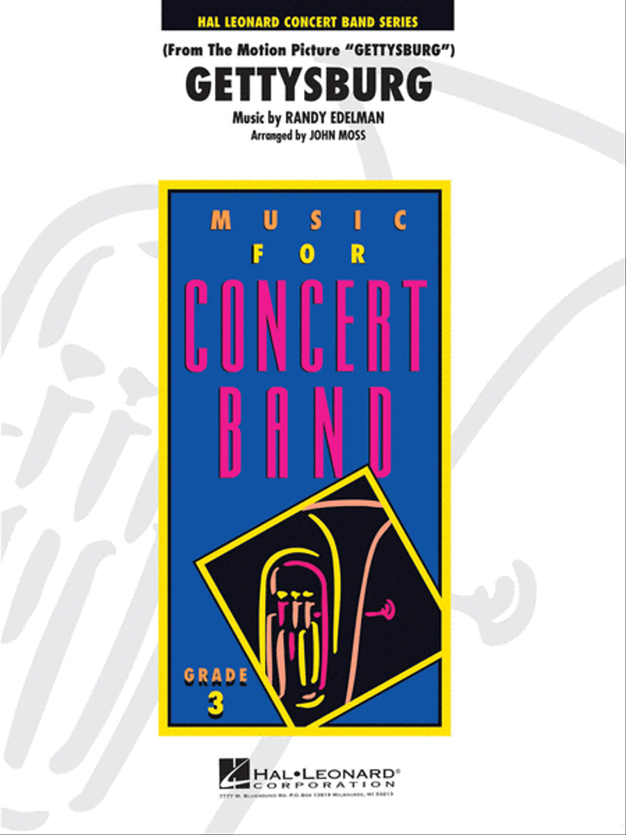 Gettysburg (Main Title) Concert Band scores gallery preview page 1