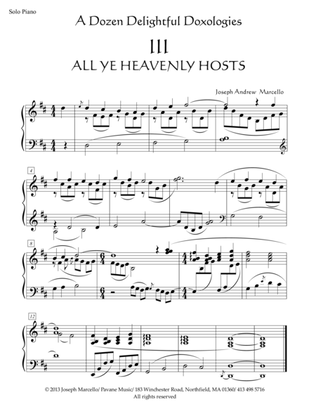 All Ye Heavenly Hosts