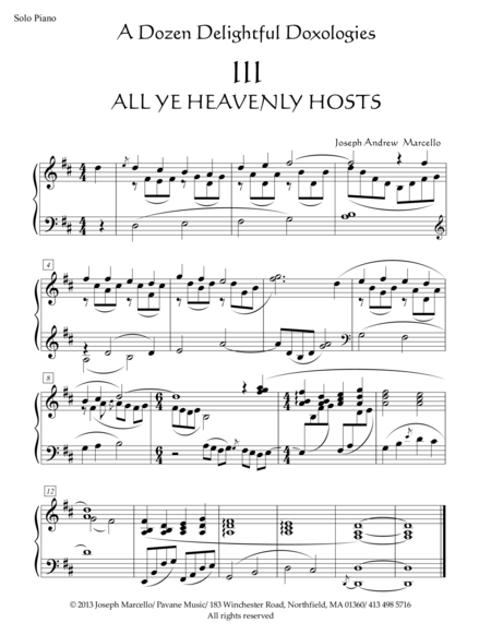 All Ye Heavenly Hosts image number null