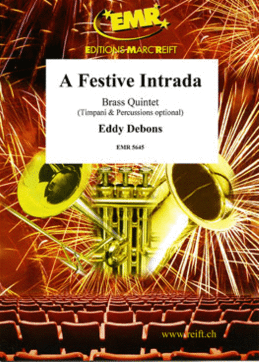 A Festive Intrada A Festive Intrada Brass Band scores gallery preview page 1