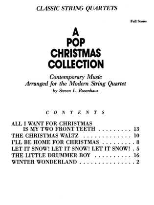 A Pop Christmas Collection: Score