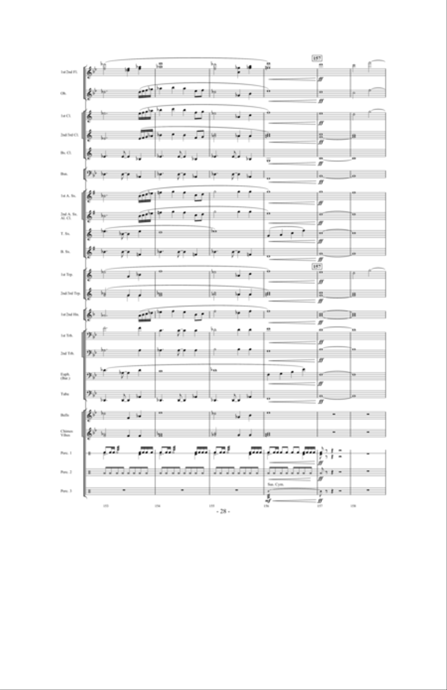 Force Majeure Concert Band scores gallery preview page 27