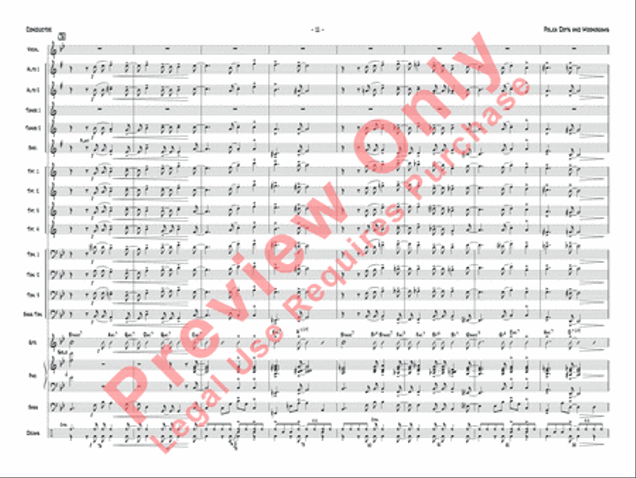 Polkadots and Moonbeams Jazz Ensemble scores gallery preview page 30