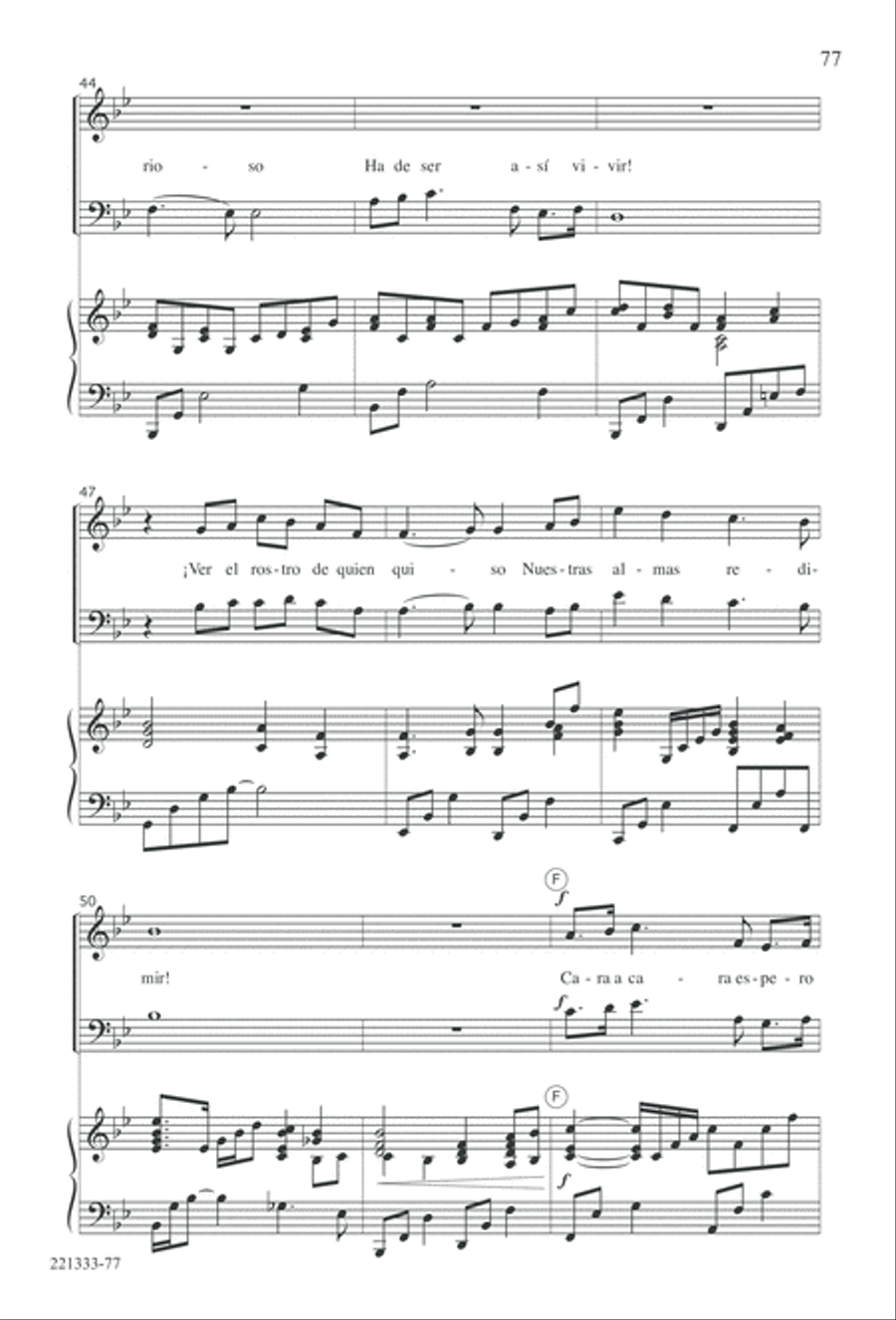 Siervos de Jesus Siervos de Jesus 4-Part scores gallery preview page 81