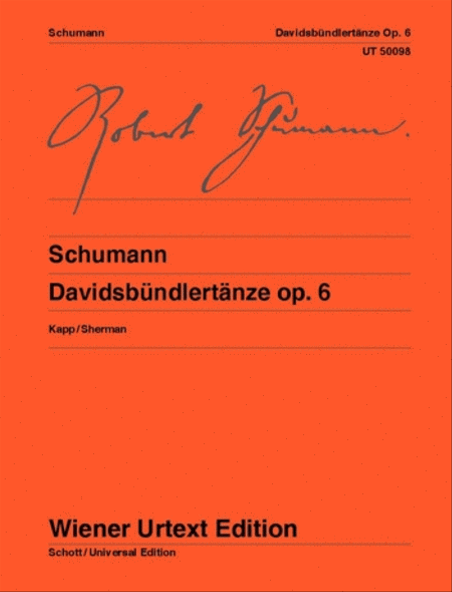 Davidsbündlertänze Davidsbündlertänze Chamber Music scores gallery preview page 1
