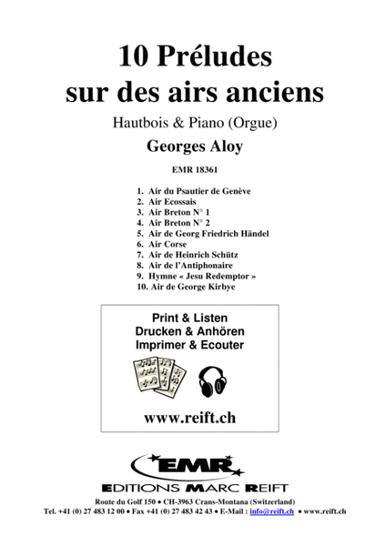 10 Preludes sur des airs anciens image number null
