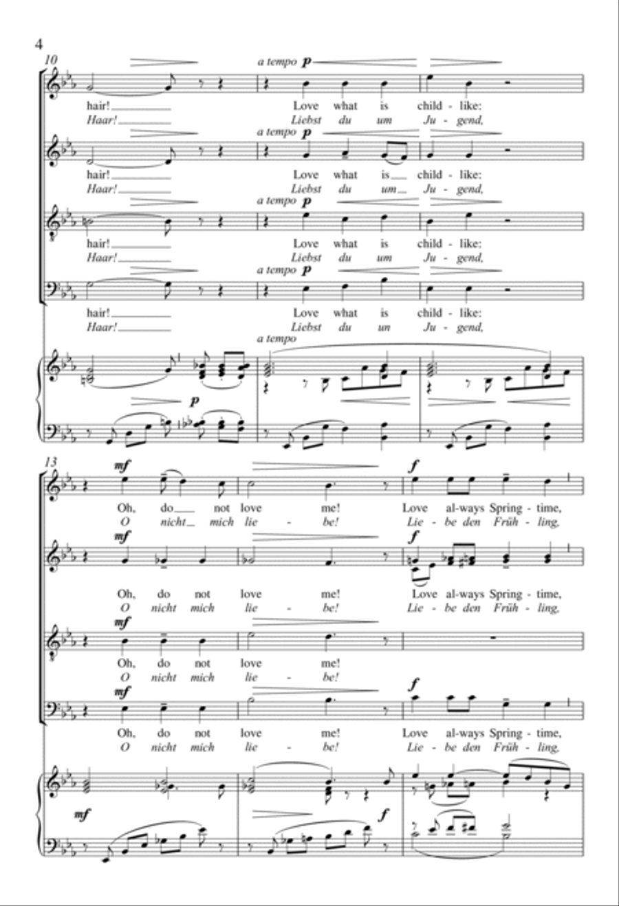 If You Love for Beauty If You Love for Beauty 4-Part scores gallery preview page 3