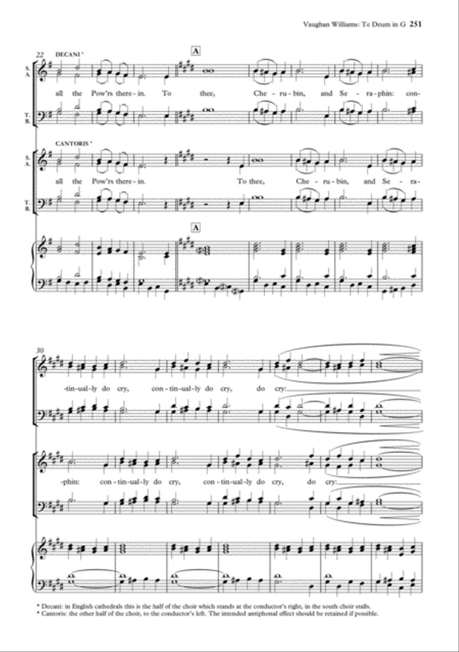 English Church Music, Volume 2: Canticles and Responses 4-Part scores gallery preview page 19