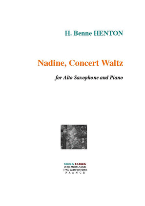 Nadine, Concert Waltz