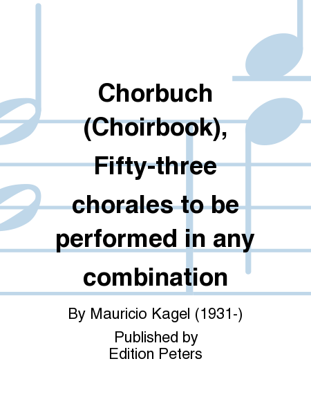 Chorbuch (Choirbook)