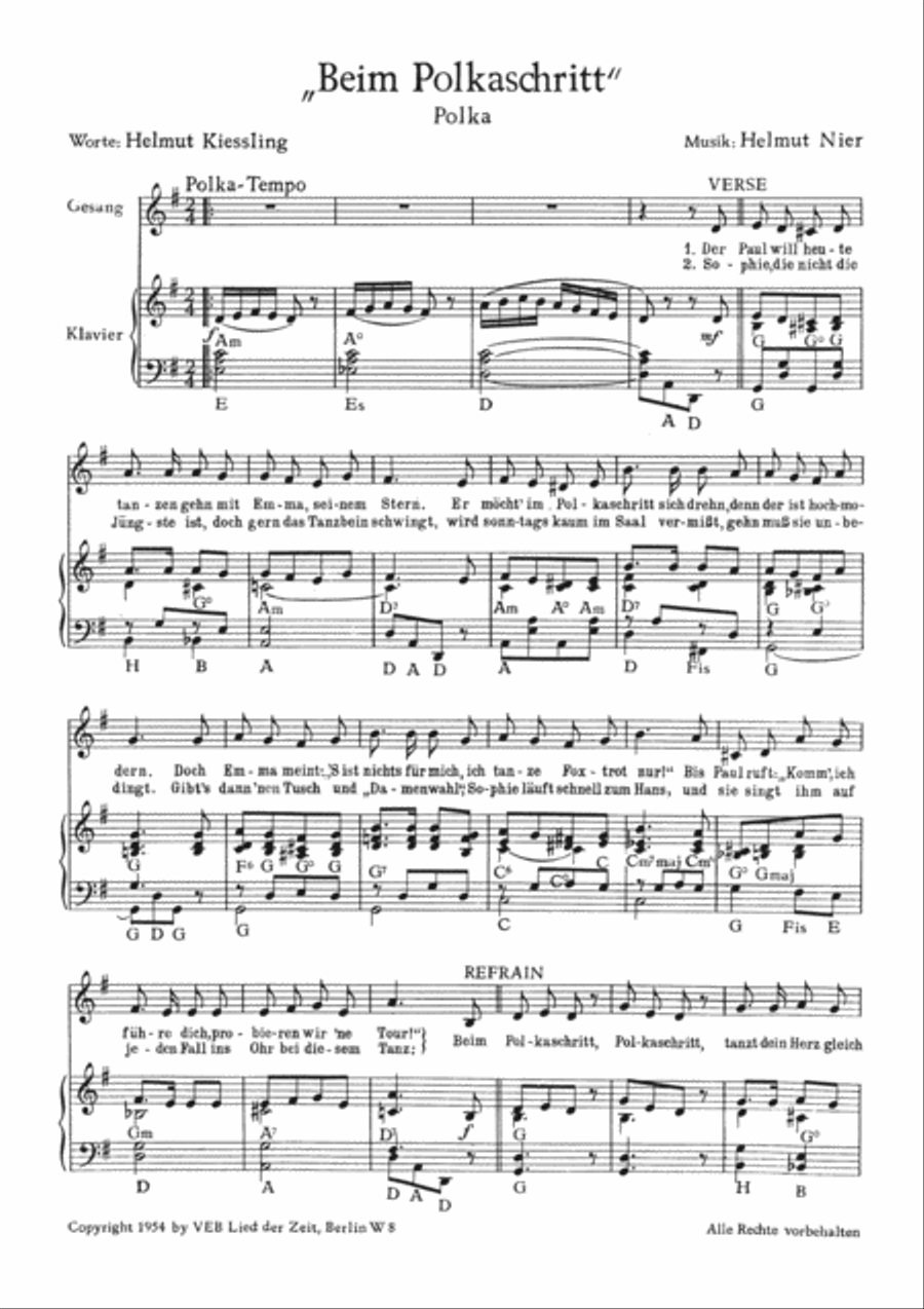 Beim Polkaschritt Beim Polkaschritt Voice scores gallery preview page 3