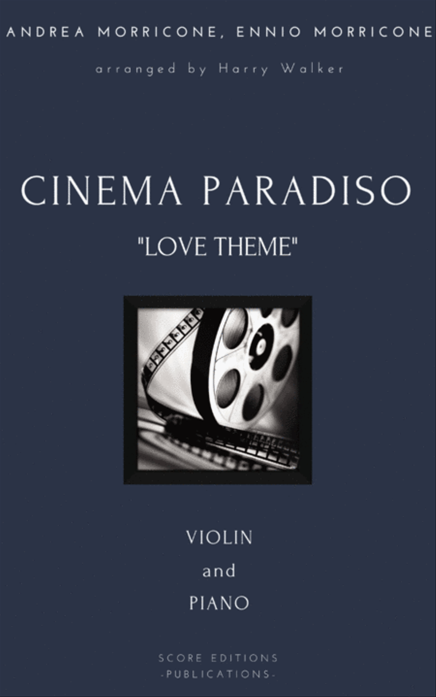 Cinema Paradiso Violin Solo scores gallery preview page 1